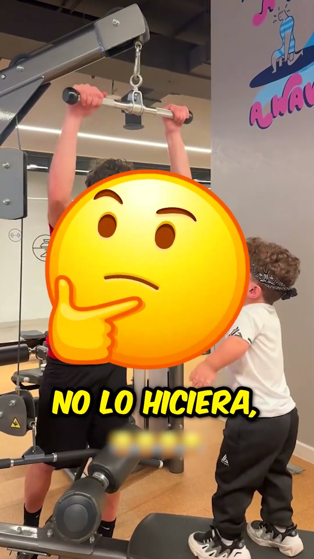 Solo quería hacer ejercicio  #shorts