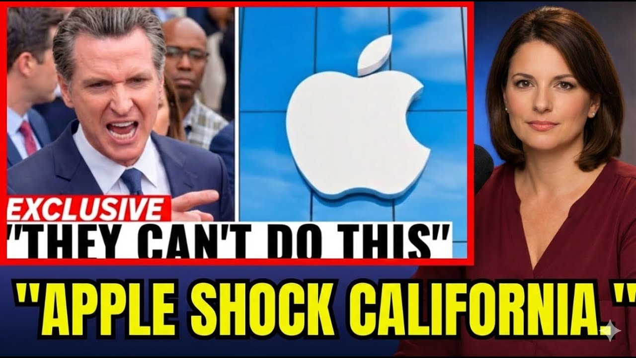 California Governor LOSES CONTROL After Apple Announces MASSIVE Exit! | Rachel Collins