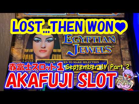 I WAS LOSING BADLY...BUT I WON!!! EGYPTIAN JEWELS SLOT, YAAMAVA