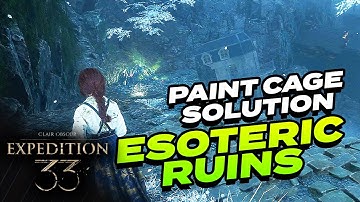 Esoterische Ruïnes Verfkooi Oplossing (Locaties Vergrendelen) | Clair Obscur: Expeditie 33