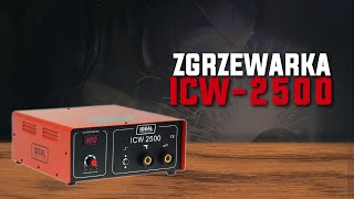 IDEAL - ZGRZEWARKA ICW-2500 (do stali, aluminium, mosiądzu)