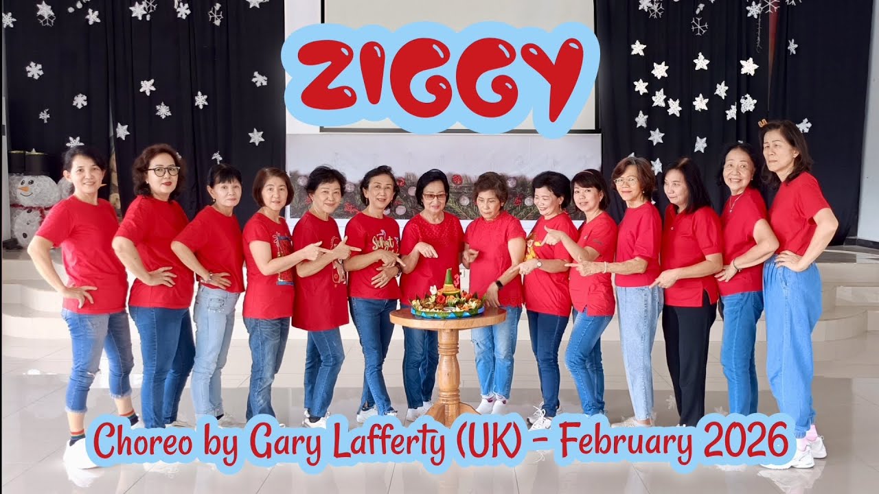 Ziggy Line Dance // Choreo by Gary Lafferty (UK) - February 2026
