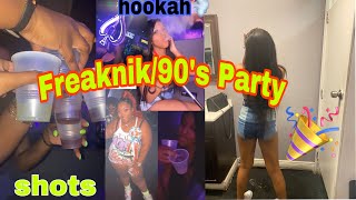 GRWM MAINTENANCE VLOG S BDAY PARTY wig install lash extensions etc