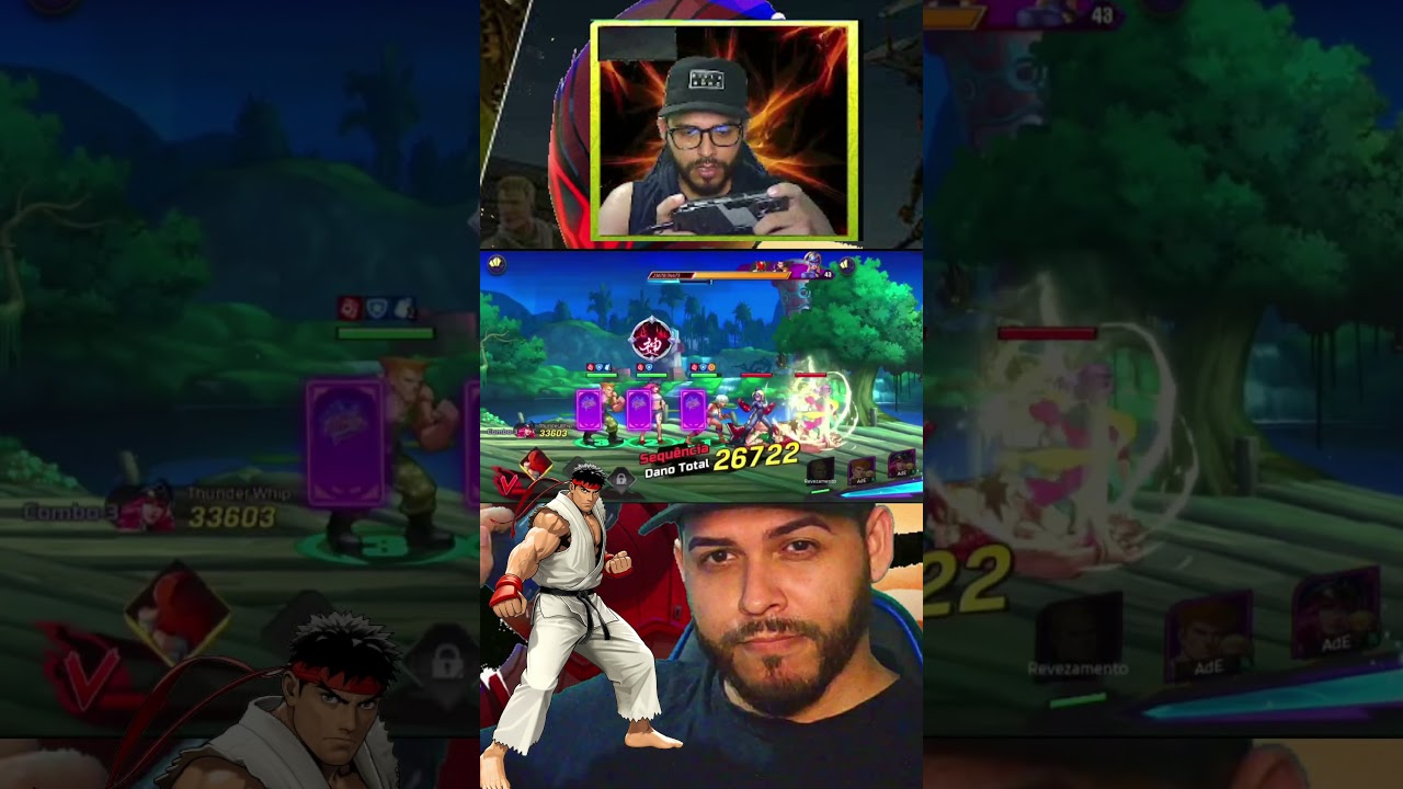 STREET FIGHTER DUEL SHORTS: OS ELEMENTOS! #android #games #jogosmobile