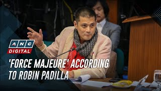 Padilla draws flak online over 'force majeure' claim in Senate electronic voting bid | ANC