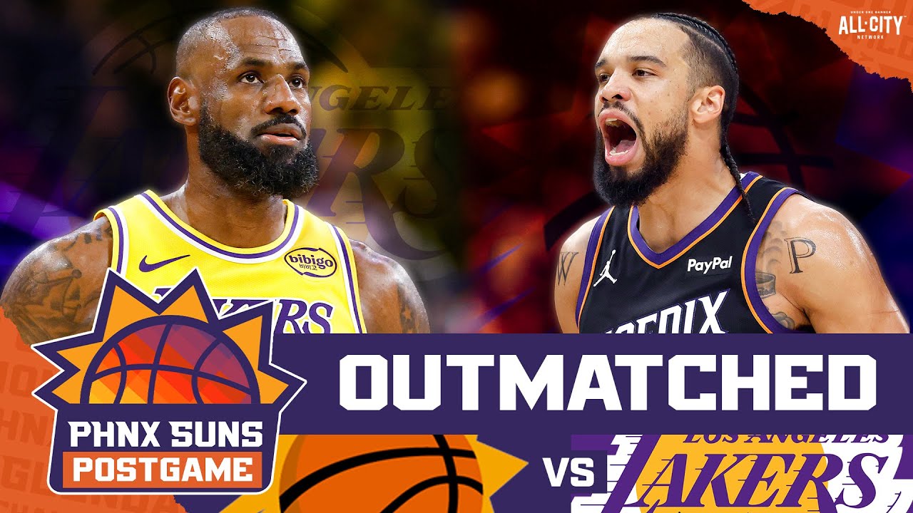 POSTGAME: Phoenix Suns, Dillon Brooks DOMINATE LeBron & Los Angeles Lakers In BLOWOUT Win