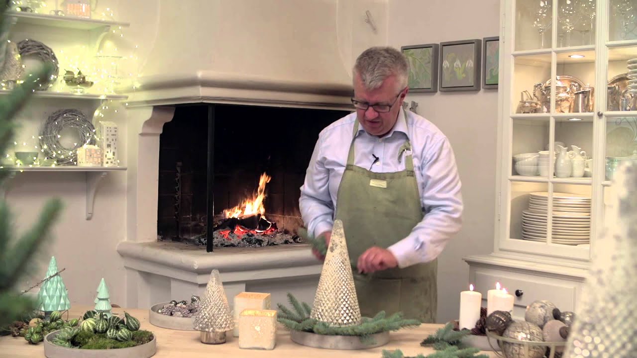 Claus dalbys cementfad youtube Inspiration til juledekorationer