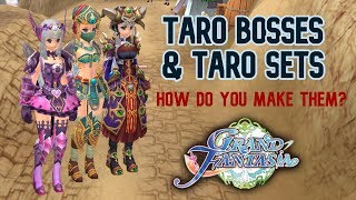 Taro Bosses and Taro sets | How to make it | Guides |Grand Fantasia | Ninya Tonaya