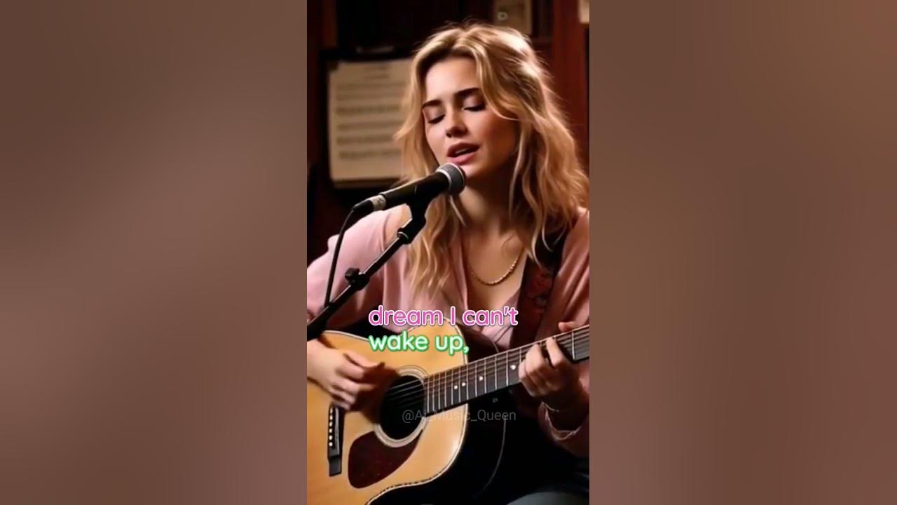 Dream I Can_t Wake Up - Lyrics - Cover Version _# englishsongs #AimusicQueen #upliftingpop