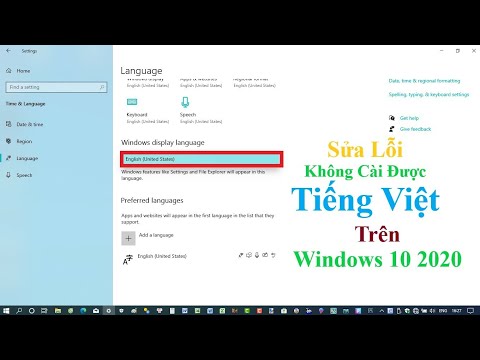 Khắc phục Lỗi không cài được Tiếng Việt trên Windows 10 Single Language do đâu? Sửa Lỗi Rất Đơn Giản | Foci