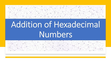 ADDITION OF HEXADECIMAL NUMBERS | HEXADECIMAL ADDITION | DIGITAL ELECTRONICS | DIGITAL LOGIC DESIGN