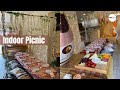Part 2: Rose Gold Indoor Picnic - Table Set Up - Rose Gold Decoration Ideas