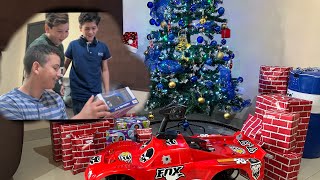 ESTO LE TRAJO SANTA CLAUS 🎅🏻🎁 A MIS HERMANOS NO LO PODÍAN CREER ❤️