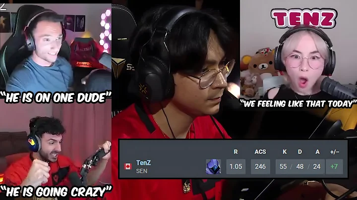 FNS, Tarik & Kyedae Glazing Sen TenZ For 2 minutes Straight Against EDG In VCT