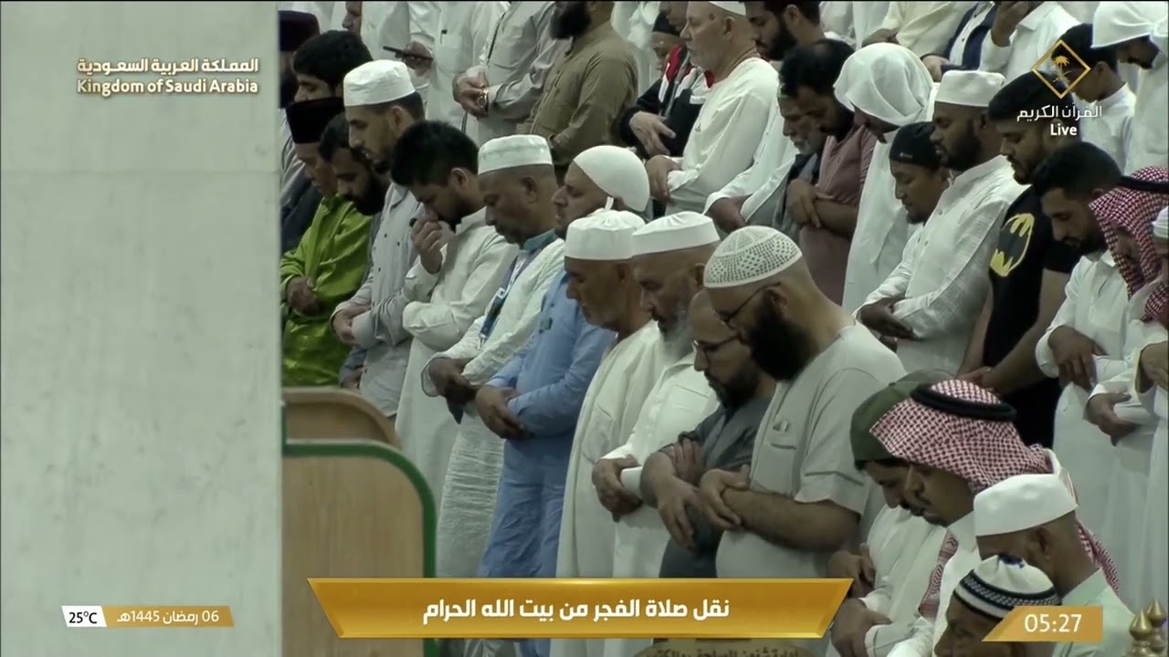 صلاة الفجر للشيخ صالح بن حميد 6 رمضان 1445هـ