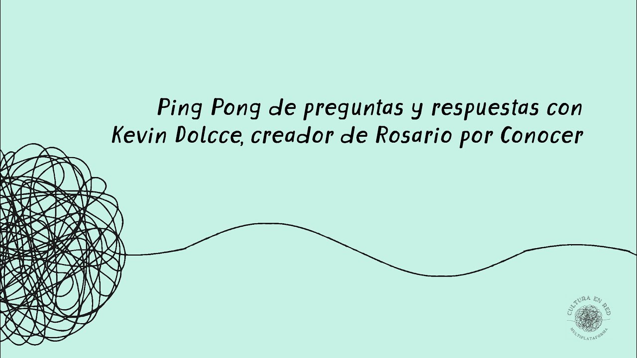 Ping Pong de preguntas y respuestas con Kevin Dolcce, creador de