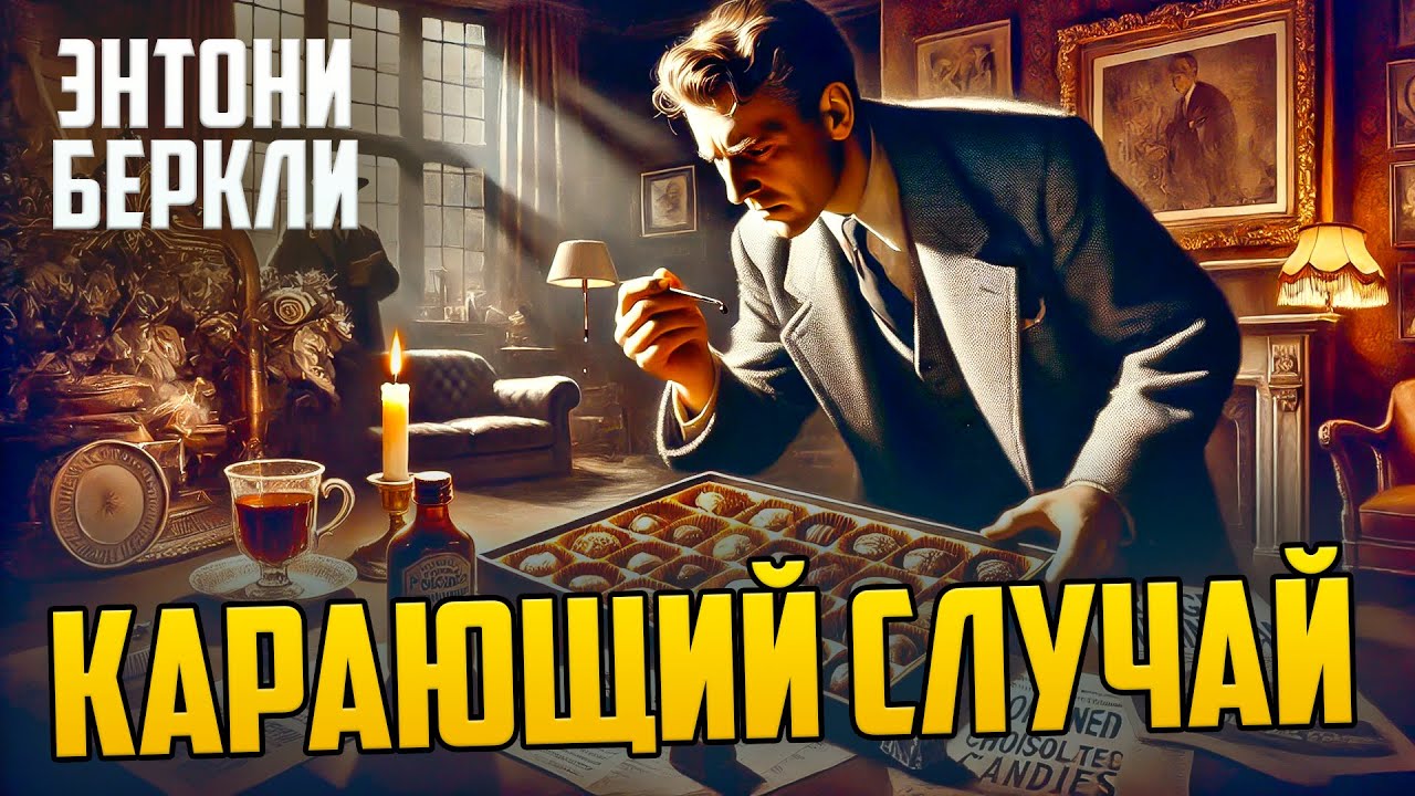 ДЕТЕКТИВ, КОТОРЫЙ ДЕРЖИТ В НАПРЯЖЕНИИ! Энтони Беркли - КАРАЮЩИЙ СЛУЧАЙ | Аудиокнига | Звуки Книги