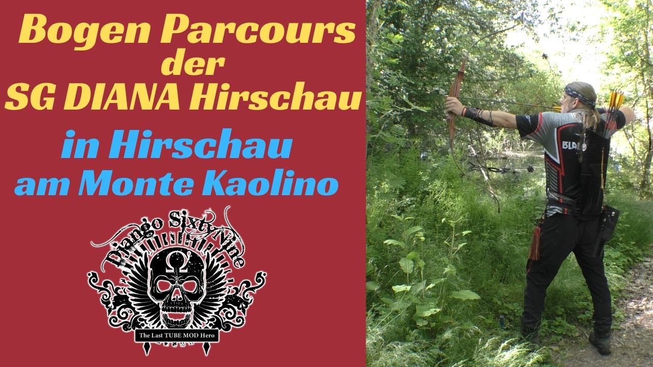 Bogen-Parcours der SG Diana Hirschau | Hirschau | am Monte Kaolino