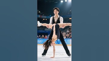 🔥 Unbelievable Ice Skating Performance - Excellent! ✨⛸️ #ailookbook #iceskating #dance #sports