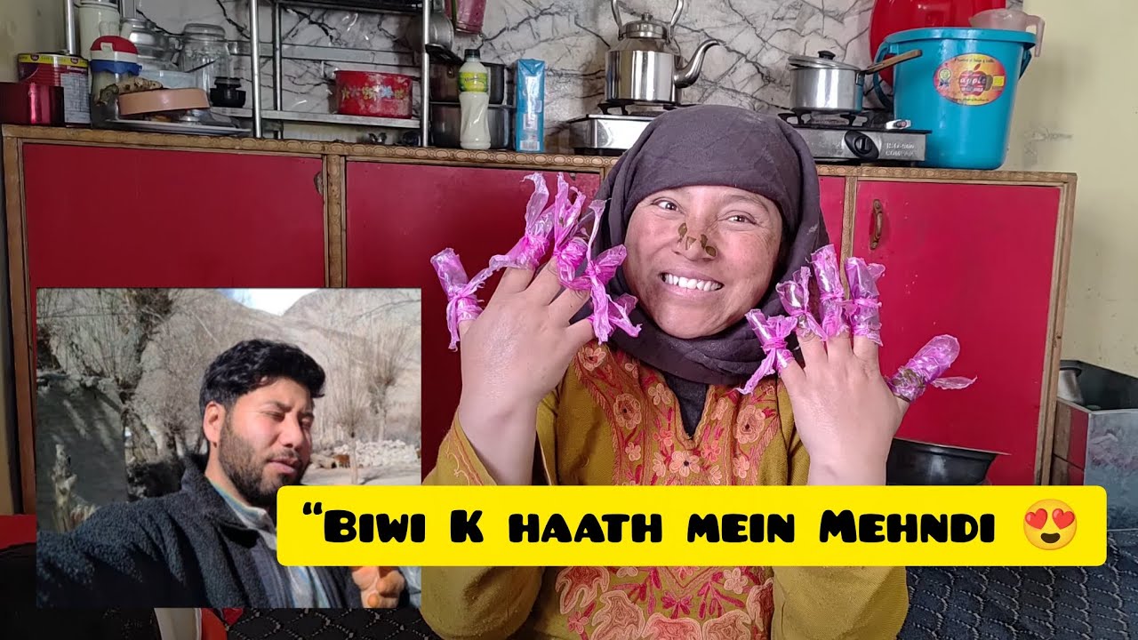 “Aaj Pehli Baar Wife Ke Haath Mein Mehndi Lagayi ❤️ | Emotional Moment 😍 wow 