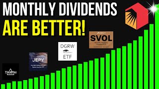 3 Reasons Monthly Dividend Stocks Are Better Than Quarterly!