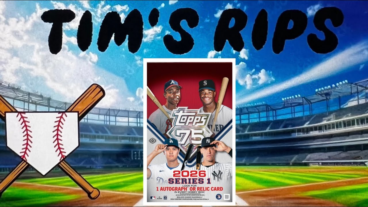 Got A Hobby Box of 2026 Topps Series 1!