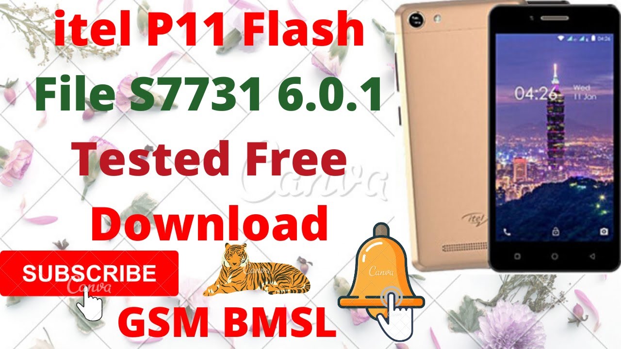 itel P11 Firmware SP7731 6.0 .1 Free Download 100% Tested