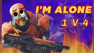 Can I beat 4 players vs Just me? l Splitgate 2
