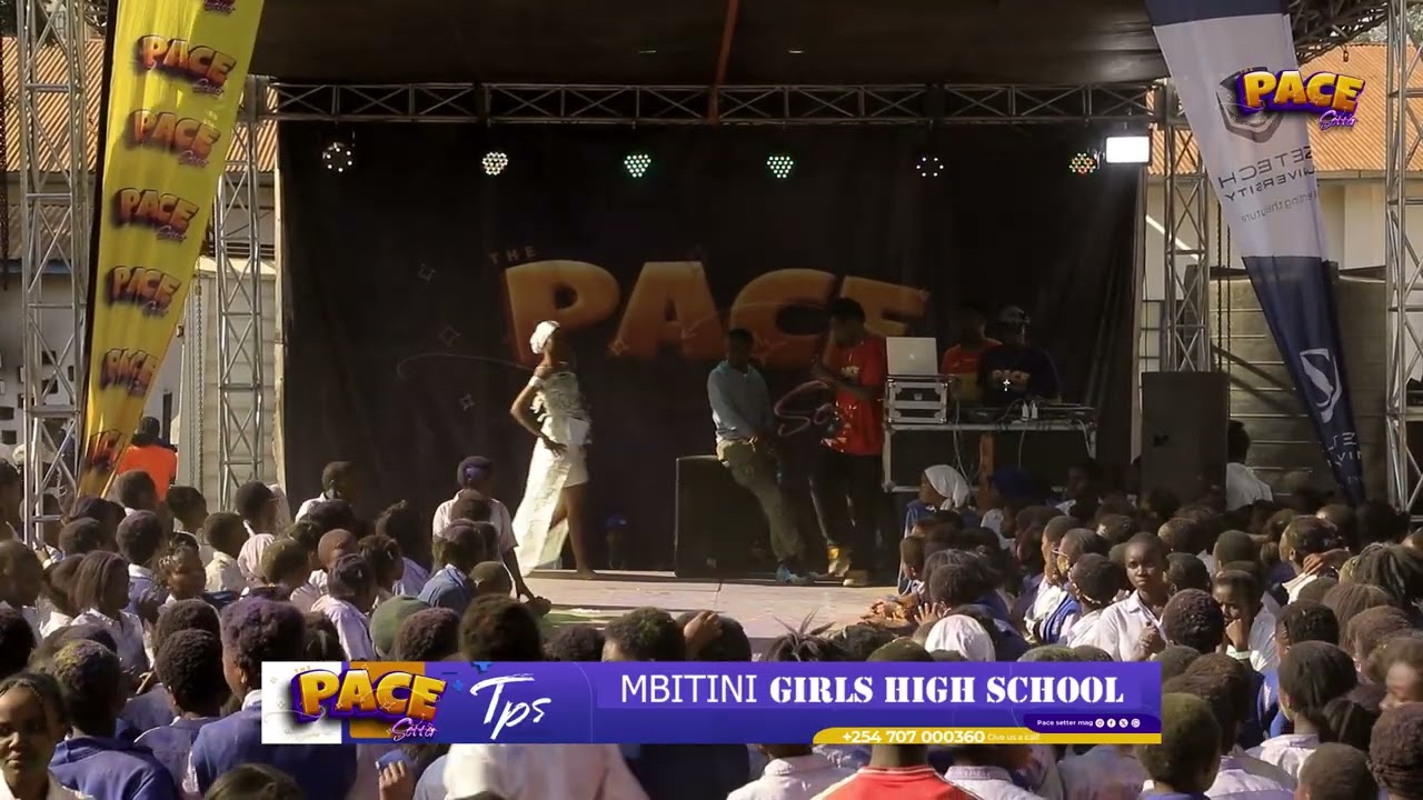 KAMBA BADDiES💅 MoDELiNG RuNWAY AT MBiTiNi GiRLS HiGH😍🔥| PACE SETTER