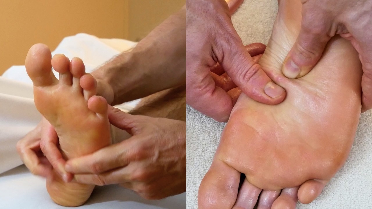 Foot Massage ASMR Compilation | Soft Spoken ASMR | 61min