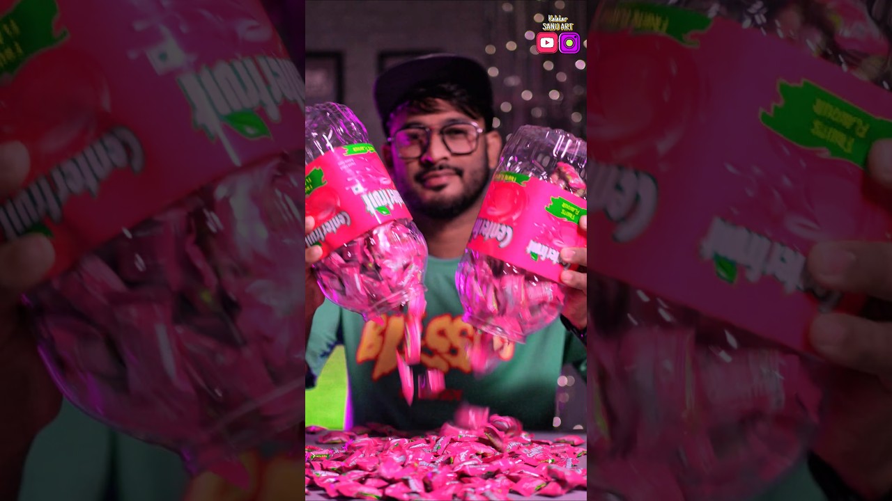 Shadow Art Of Darshan Using Chewing gum🔥❤😄