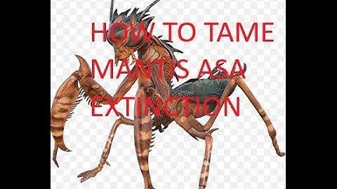 How To Tame Mantis Extinction ASA