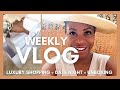 VLOG - LUXURY SHOPPING, 15TH YEAR ANNIVERSARY DATE NIGHT, UNBOXING AND MORE!