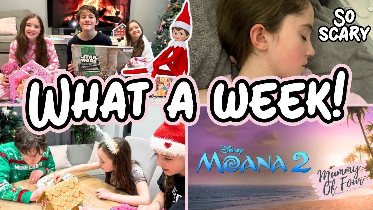 This Week Took a Turn… Health Shock, Moana 2 & Festive Fun! Weekly Vlog