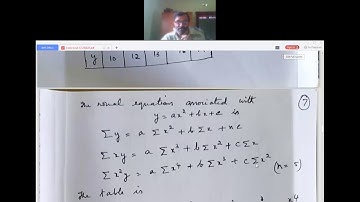 Engg Maths 18MAT41 Module 4 Curve fitting and Statistical Methods By Deepak Shetty