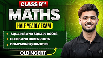 Class 8 Maths Half Yearly Revision || Old NCERT || Part -2 || Priyanshu Sir 🎯