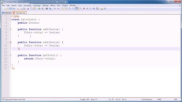 PHP OOP 225 Calculator Application Example