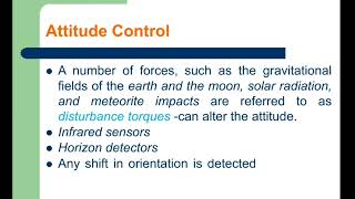Space segment in satellite communication , Unit 2