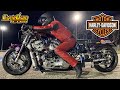 STREET TIRE NITROUS HARLEY BREAKS WORLD RECORD!