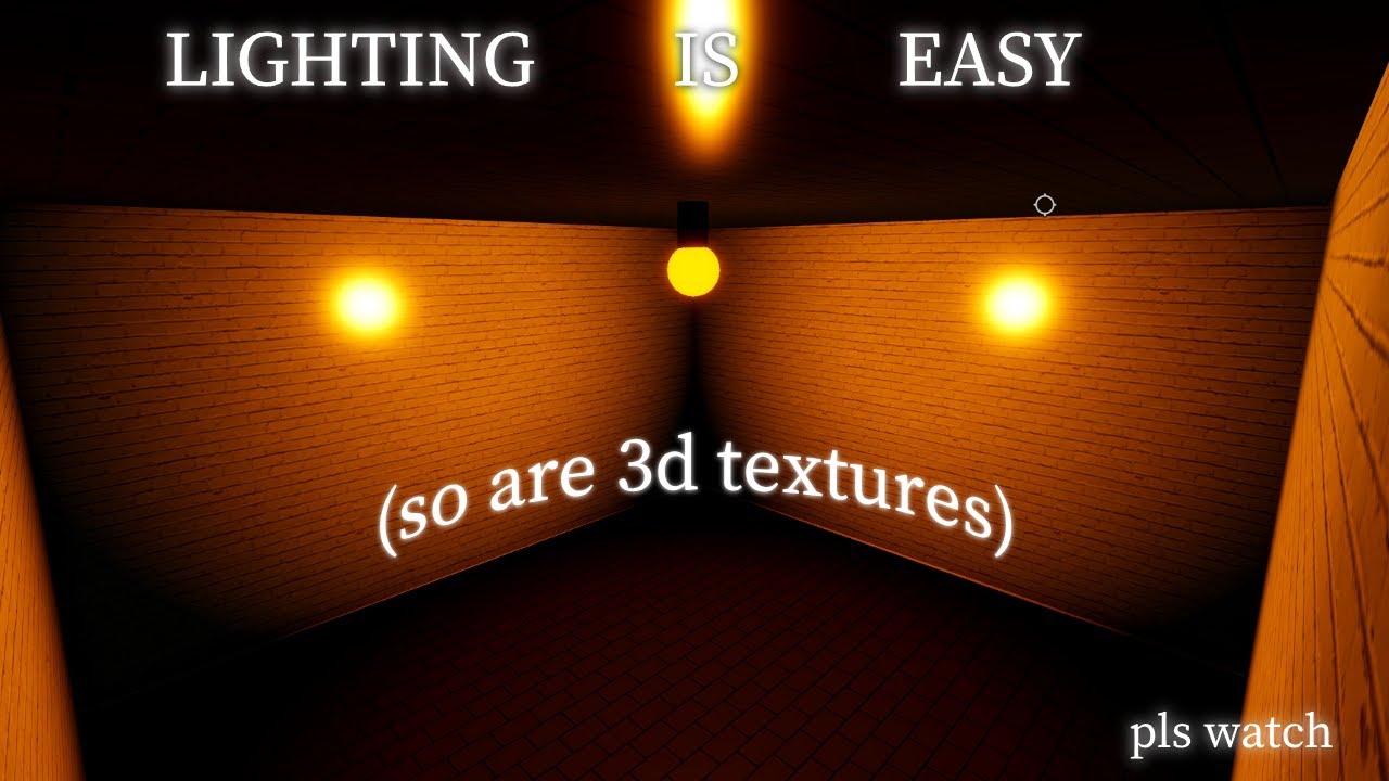 How to create 3d textures and use lighting to its fullest (almost ...