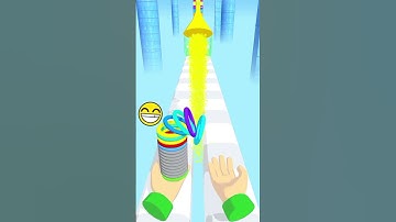 Rainbow 🌈 toy spring run Level  86 #shorts #ytshorts #youtubeshorts  #shortsfeed #layzesticgamer