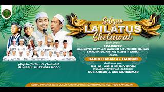 Gebyar Sholawat Bersama Habib Hasan Al Haddad  Kh M Amin Muhyidin Gus Kembar