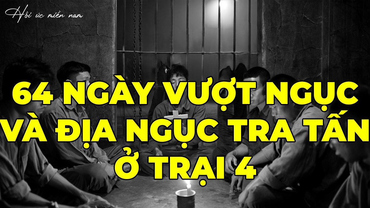 64 Ngày Vượt Ngục Và Địa Ngục Tra Tấn Ở Trại 4 | Hồi Ký Miền Nam