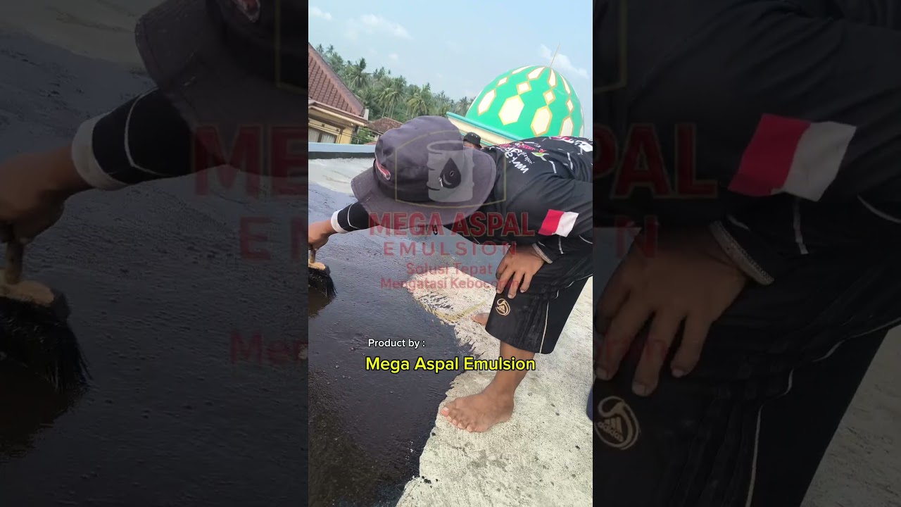 cara tepat dan mudah aplikasi Aspal Emulsion yang asli 