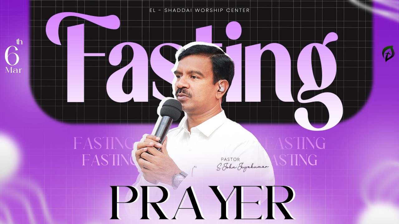 Friday Fasting Prayer | 06-03-2026 | 🔴 LIVE