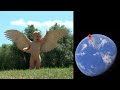 Flying baby sclapture on google earth  mystery of my geo