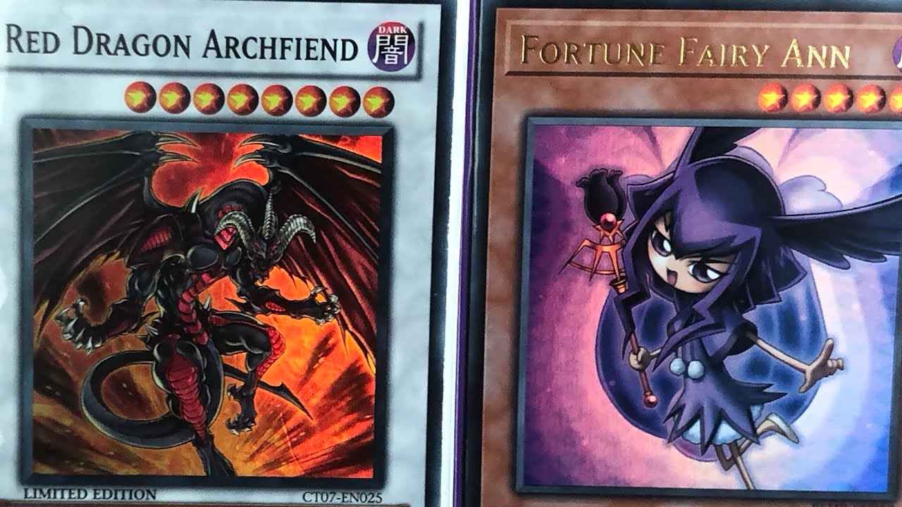 Yu-Gi-Oh Match - Red Dragon Archfiend vs Fortune Fairy