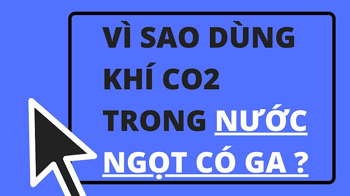 Nước bão hòa co2 là gì năm 2024