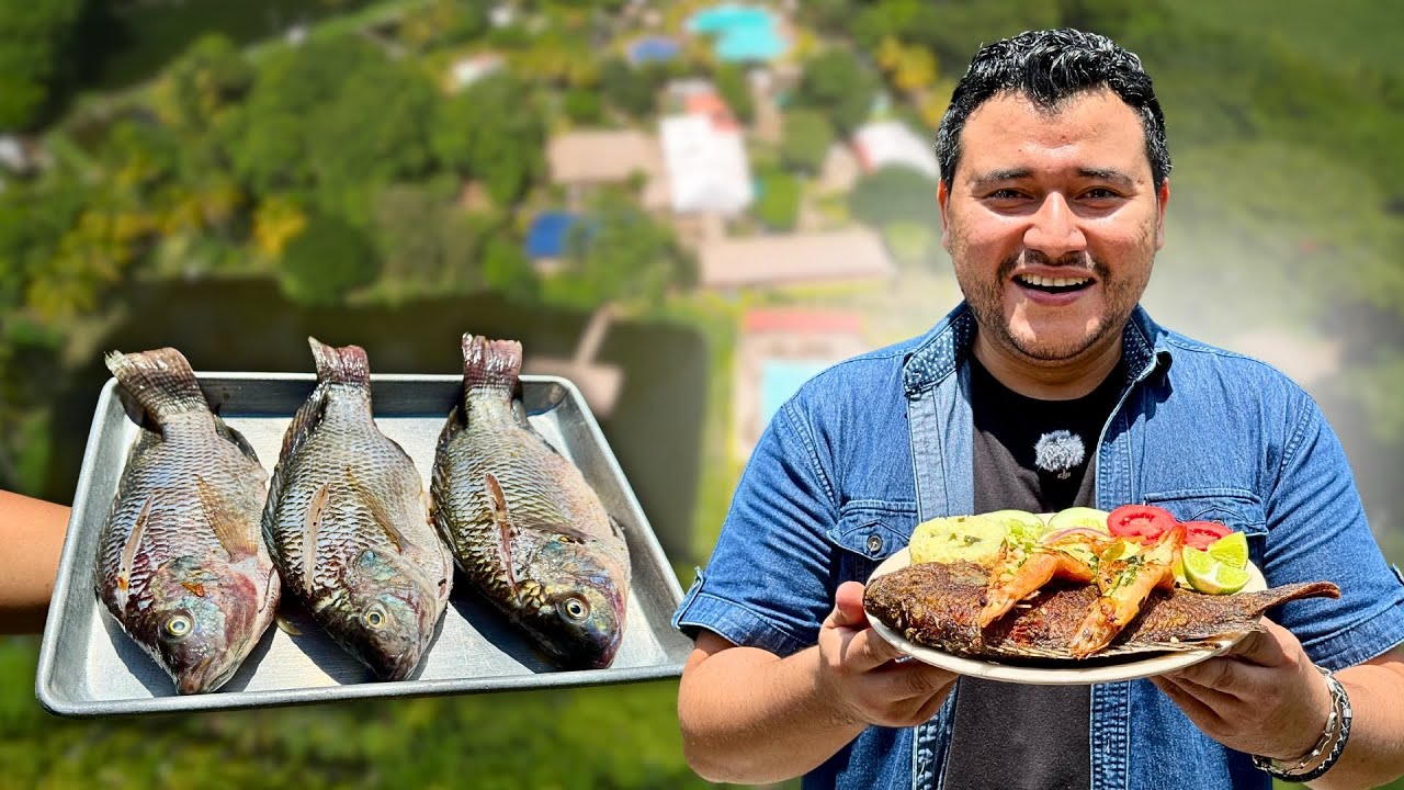 EL PARAISO DE LAS TILAPIAS en EL SALVADOR | Las mejores de Occidente