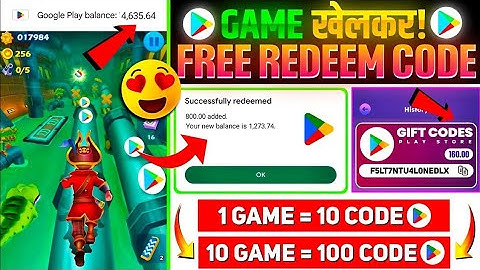 BEST FREE REDEEM CODE APP | FREE REDEEM CODE | GOOGLE PLAY FREE REDEEM CODE APP | FREE REDEEM CODES